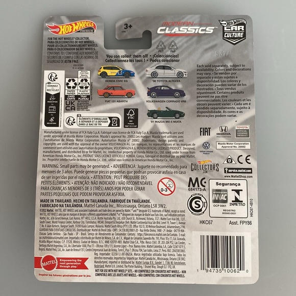 Hot Wheels Premium Honda Civic EG - Picture 5 of 5